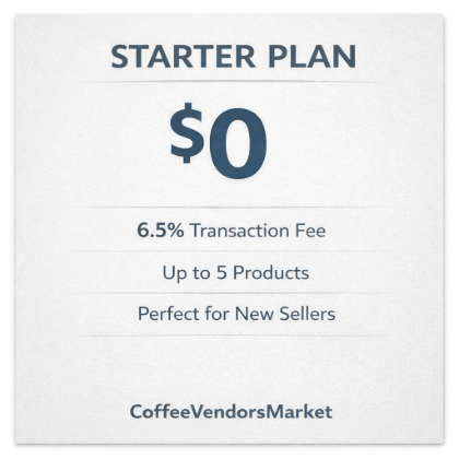 Picture of Starter Vendor Plan (Free)