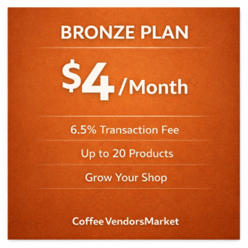 Picture of Bronze Vendor Plan – Coffee Vendors Market